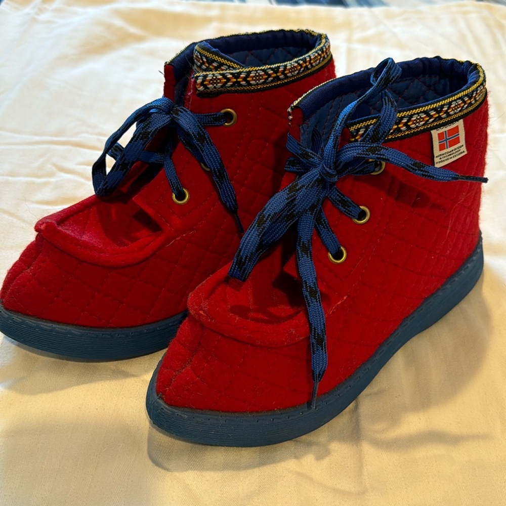 Norwegian Nesna Lobben Wool Boots 42